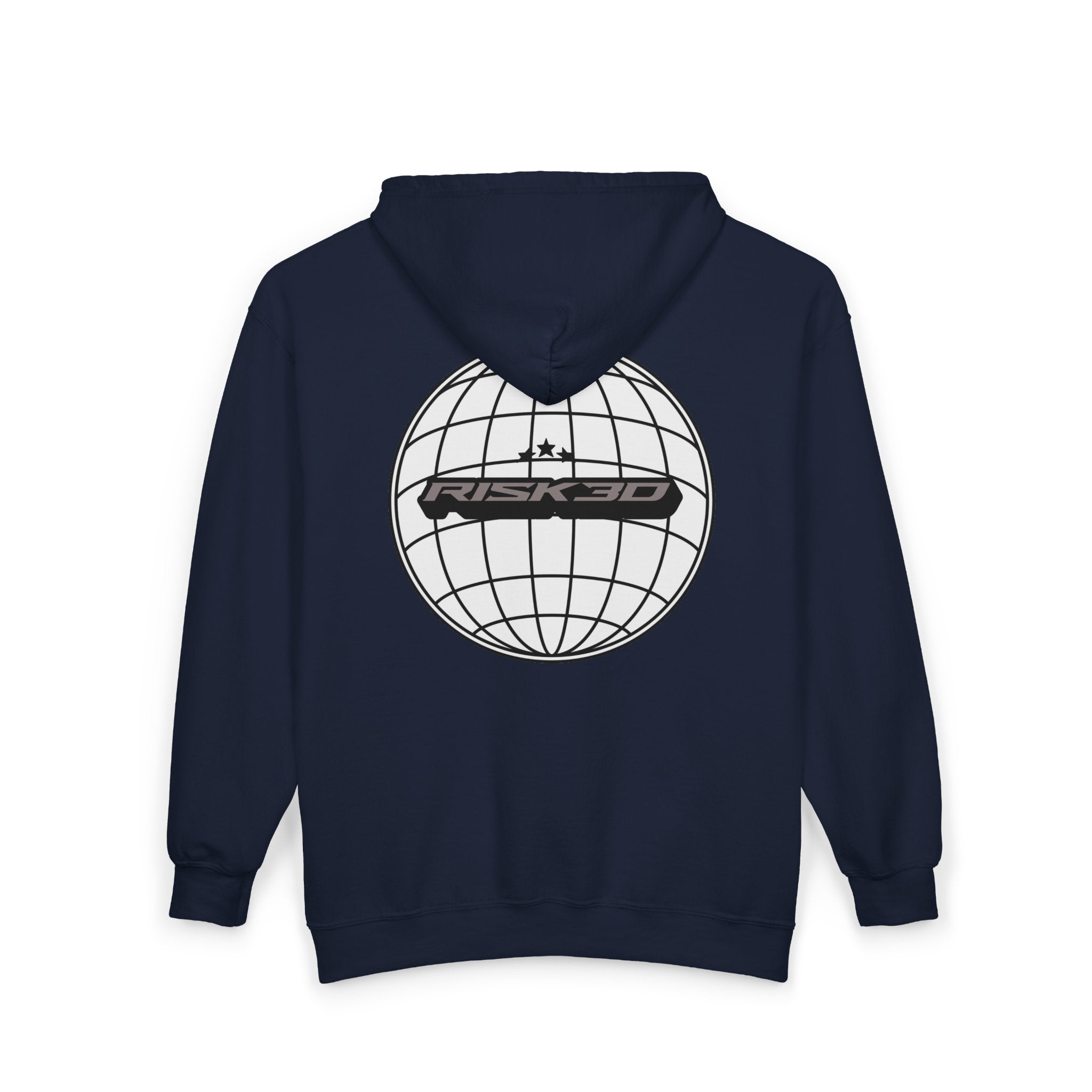 RISK3D ZIP Hoodie NEW DESIGN