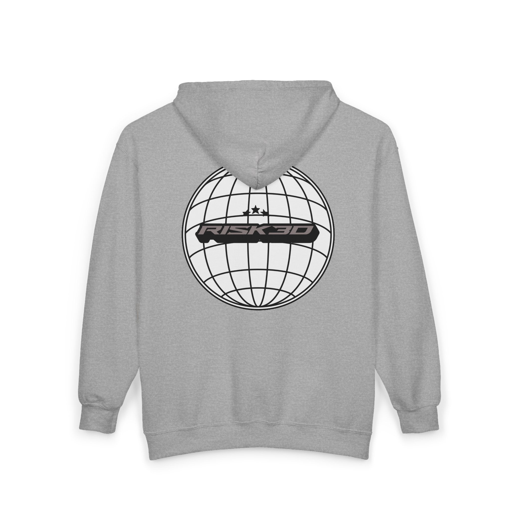 RISK3D ZIP Hoodie NEW DESIGN