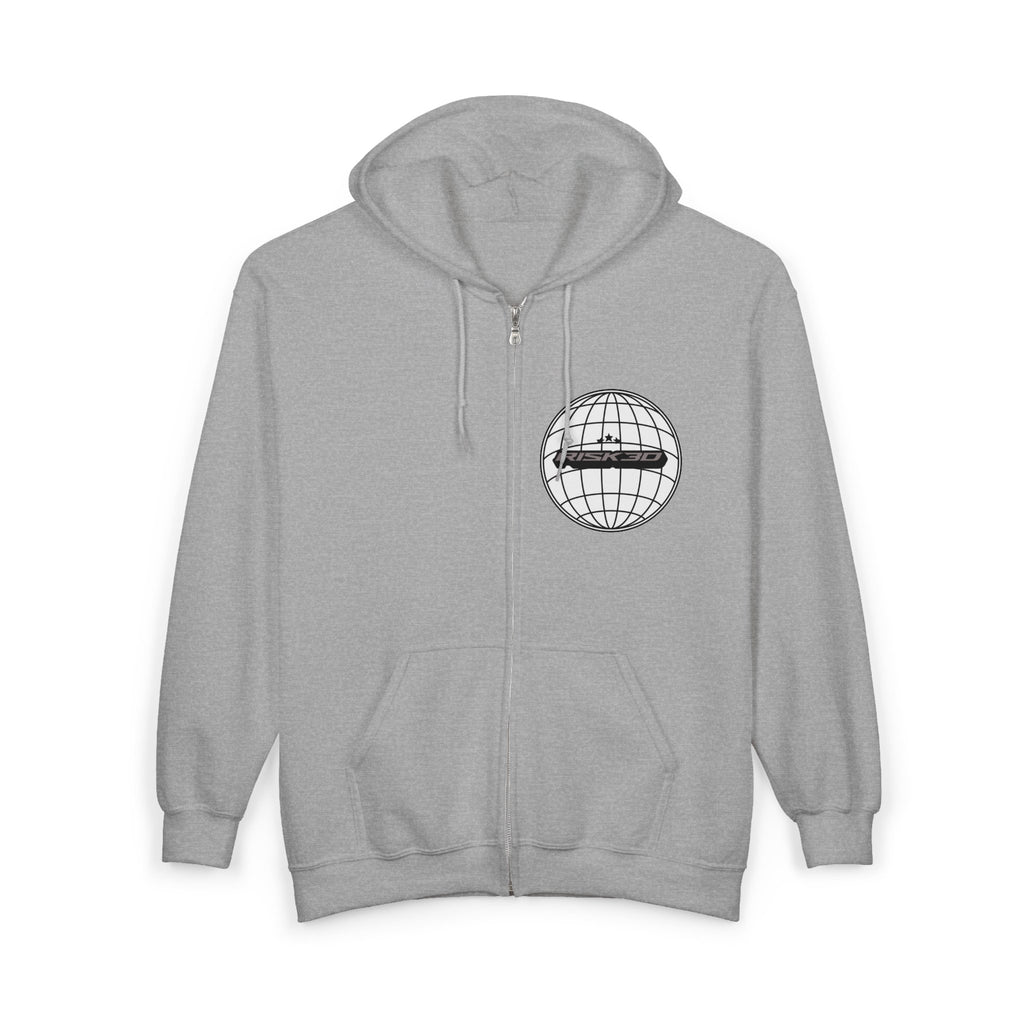 RISK3D ZIP Hoodie NEW DESIGN