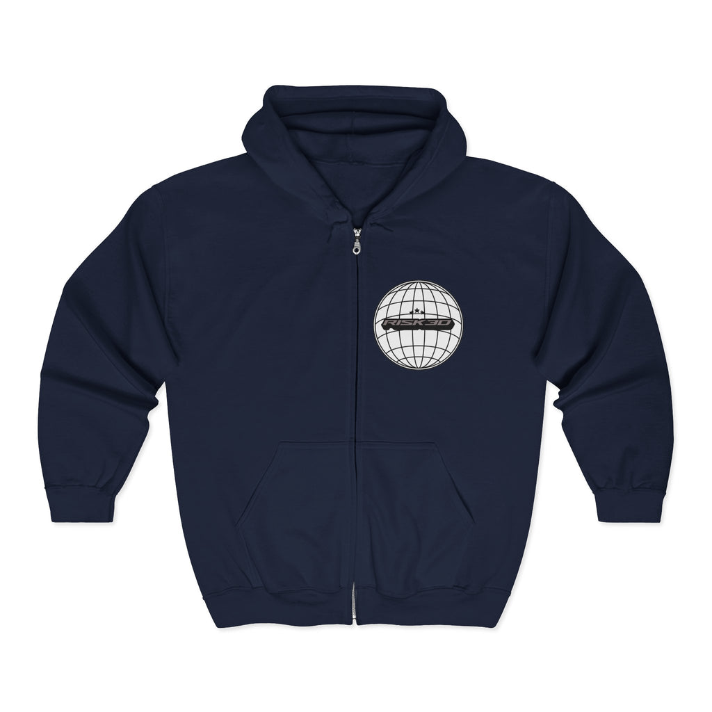 RISK3D ZIP Hoodie NEW DESIGN