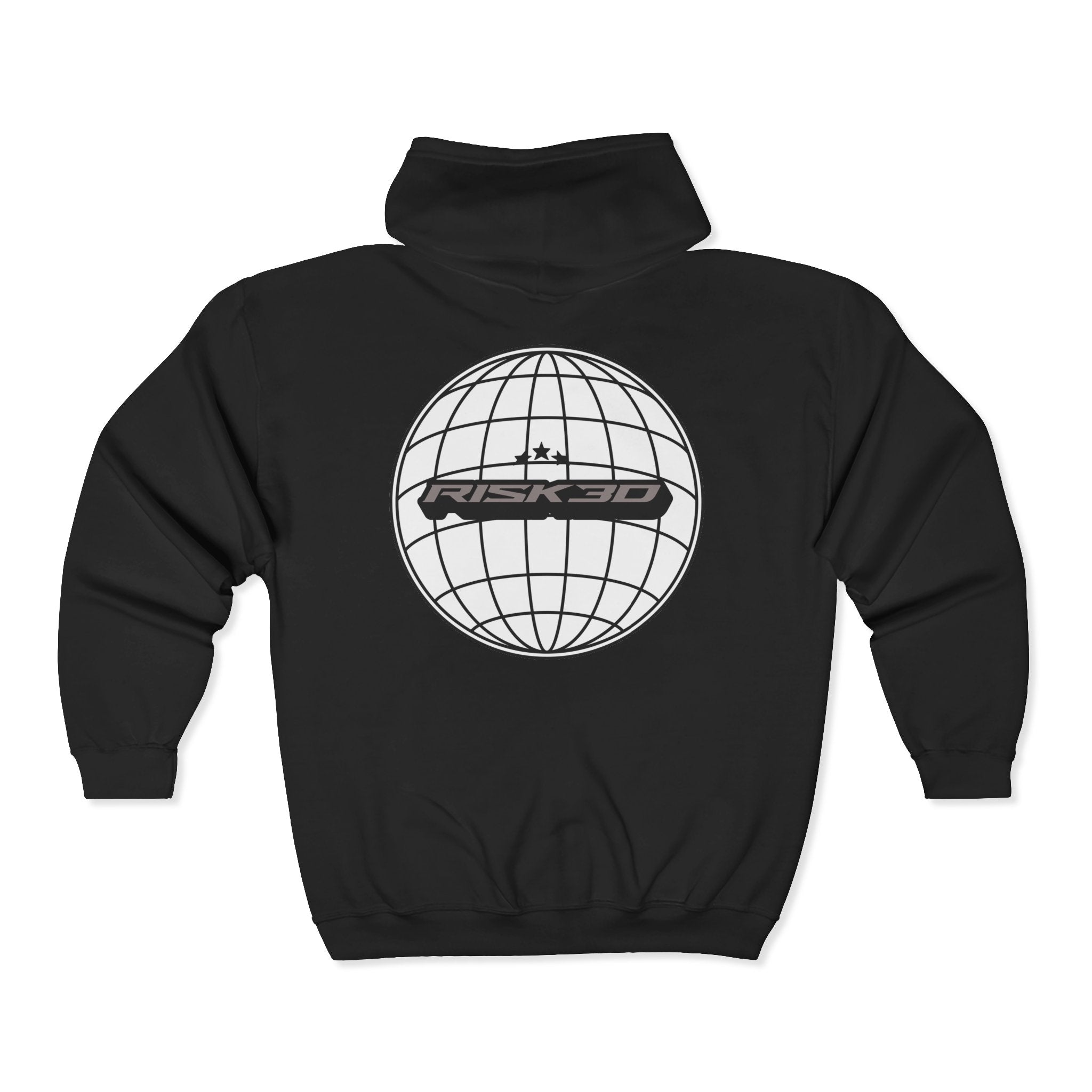 RISK3D ZIP Hoodie NEW DESIGN